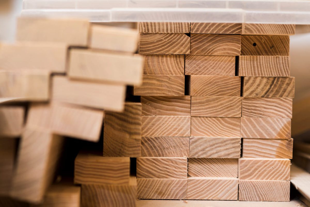 Madera ecológica para construcción